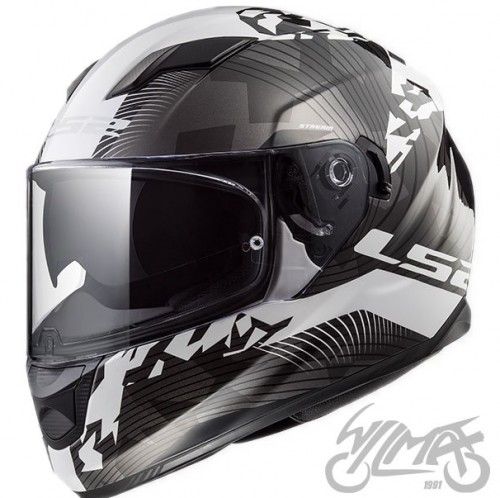 KASK MOTOCYKLOWY LS2 STREAM EVO HYPE FF320