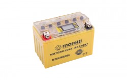 Akumulator 12v 9ah AGM (I-Gel) MTX9-BS Moretti ze wskaźnikiem