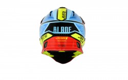 Kask JUST1 J38 BLADE red-blue-yellow-black XL