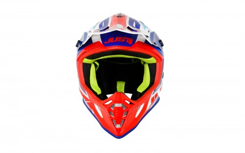 Kask JUST1 J38 BLADE blue-red-white S