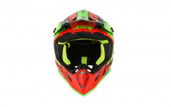 Kask JUST1 J38 BLADE red-lime-black XL