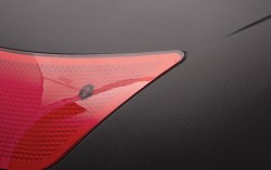 Kufer Moretti, MR-726, 48l, Czarny, czerwony odblask