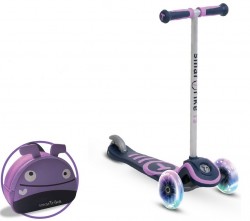 HULAJNOGA T3 + LED SMART TRIKE FIOLETOWA