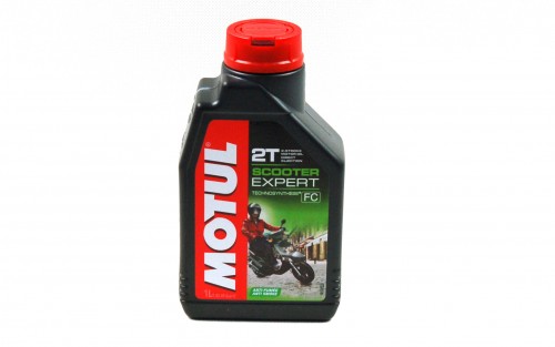 Olej silnikowy MOTUL Scooter 2T Expert półsyntetyczny (1 litr)