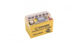 Akumulator AGM (I-Gel) MTX4L-BS Moretti ze wskaźnikiem
