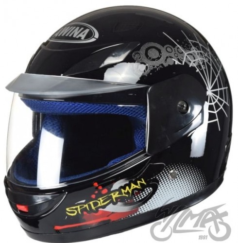 KASK MOTOCYKLOWY AWINA MINI SPIDERMAN 