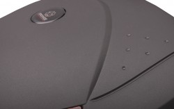 Kufer Moretti, MR-710, 30l, Czarny, czerwony odblask