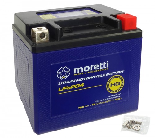 Akumulator Moretti MFPX5L litowo jonowy