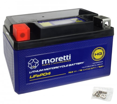 Akumulator Moretti MFPX7A litowo jonowy