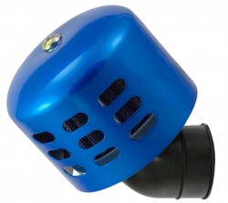 Filtr powietrza stożkowy niebieski, średnica 34 mm