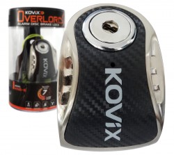 Blokada tarczy hamulcowej z alarmem KOVIX KNS6 metaliczny
