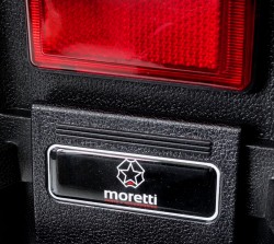 Kufer Moretti, MR-688, 32l, czarny, czerwony odblask