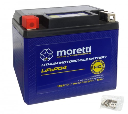 Akumulator Moretti MFPX12 litowo jonowy