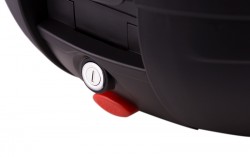 Kufer Moretti MR-866, 32 l., czarny, czerwony odblask
