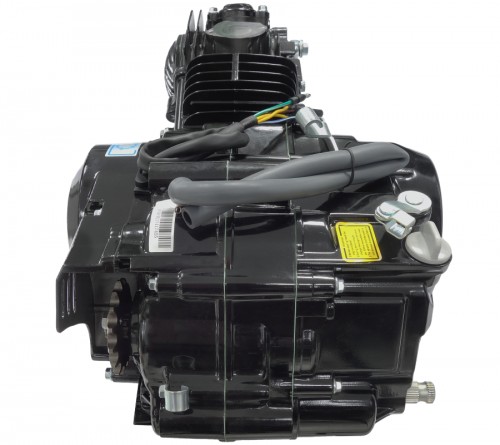 Silnik Moretti poziomy 1P56FMJ, 140cc 4T, 4-biegowy manual, czarny