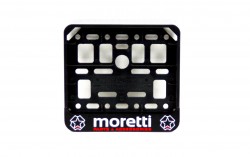 Ramka na tablice rejestracyjną Moretti do motoroweru (sitorduk)