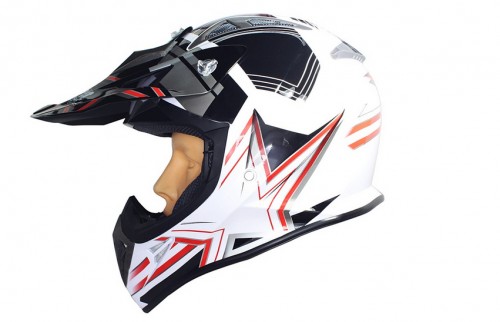 KASK MOTOCYKLOWY ENDURO SAFEBET HF-116 