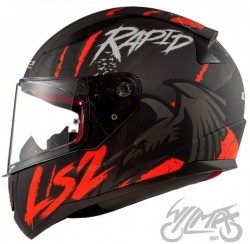 KASK MOTOCYKLOWY LS2 RAPID RAVEN FF353