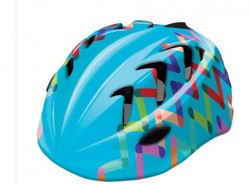 KASK ROWEROWY B-SKIN KIDY PRO ZIGZAK 