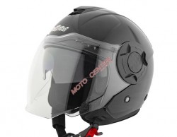 KASK MOTOCYKLOWY CITY BIKE OTWARTY BLENDA YA-665 XL CZARNY MAT