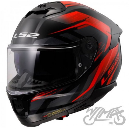 KASK MOTOCYKLOWY LS2 STREAM II FF808 FURY 