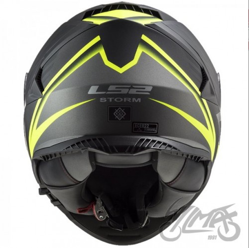 KASK MOTOCYKLOWY LS2 STORM II FF800 NERVE