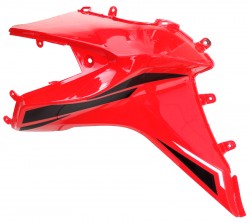 Obudowa baku lewa czerwona GT 125