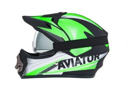 KASK MOTOCYKLOWY ENDURO JUNIOR AVIATOR MX