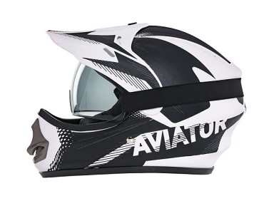 KASK MOTOCYKLOWY ENDURO JUNIOR AVIATOR MX